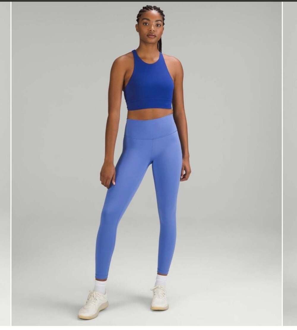 Lululemon Wunder Train High-Rise Pant 25"  wild indigo - size 0